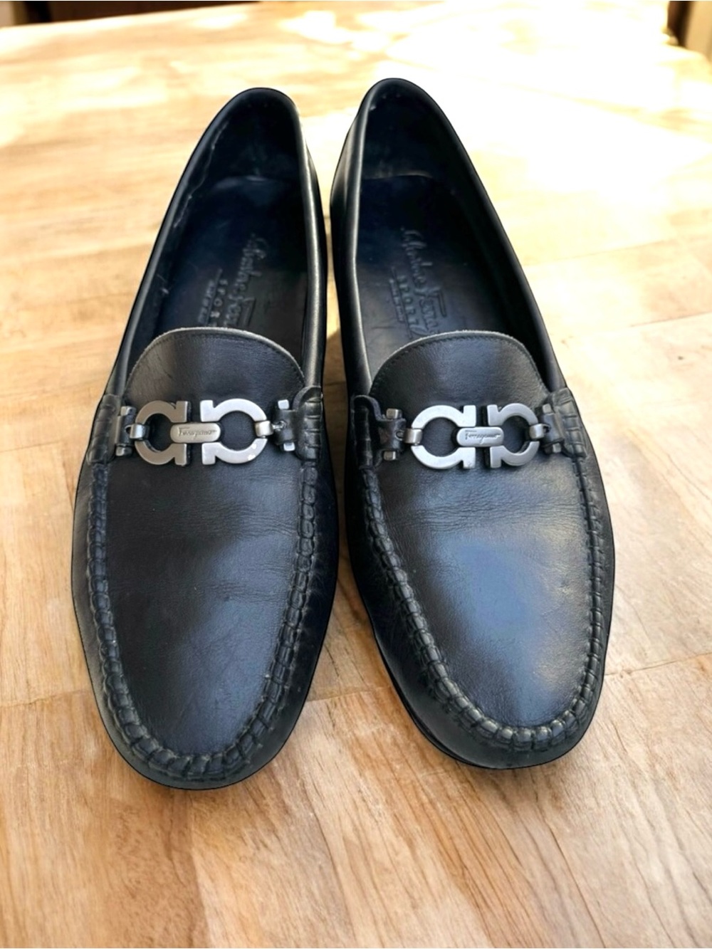 Salvatore Ferragamo Horsebit Flats Gancini Loafers Women’s